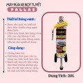 MÁY RỬA XE BỌT TUYẾT PALLAS - 20L