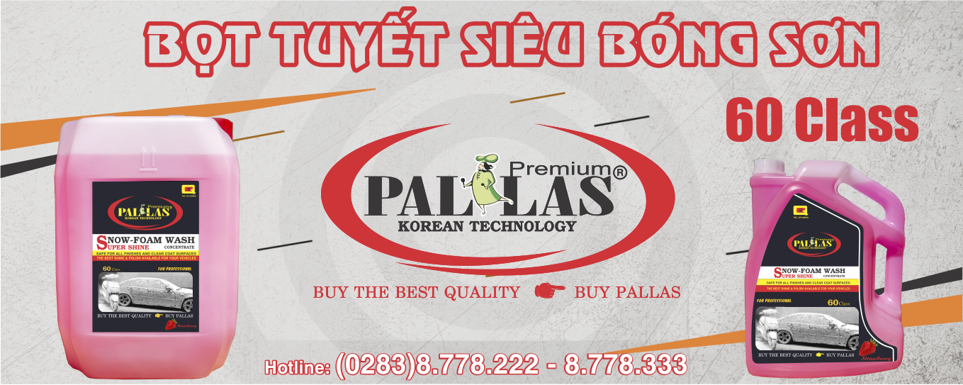 BỌT TUYẾT SIÊU BÓNG SƠN PALLAS 60